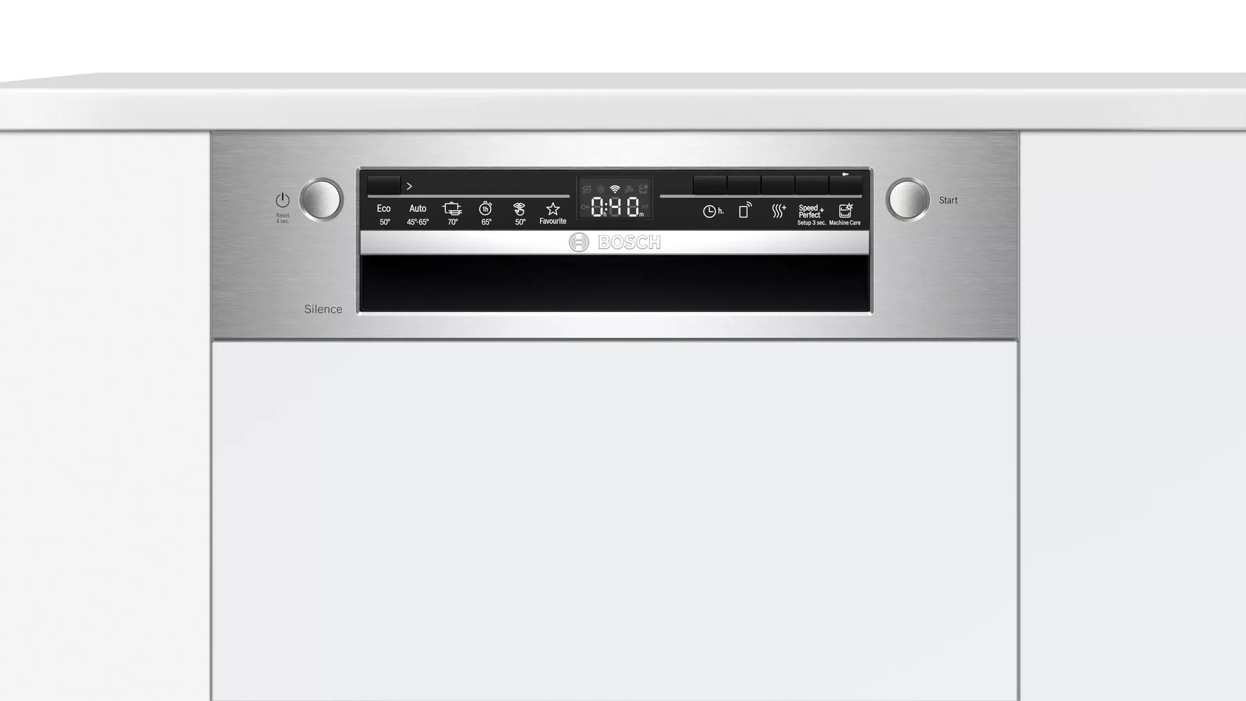 Series 2 Bosch A7R3C6Z98H Máy rửa bát bán âm 45 cm Thép không gỉ