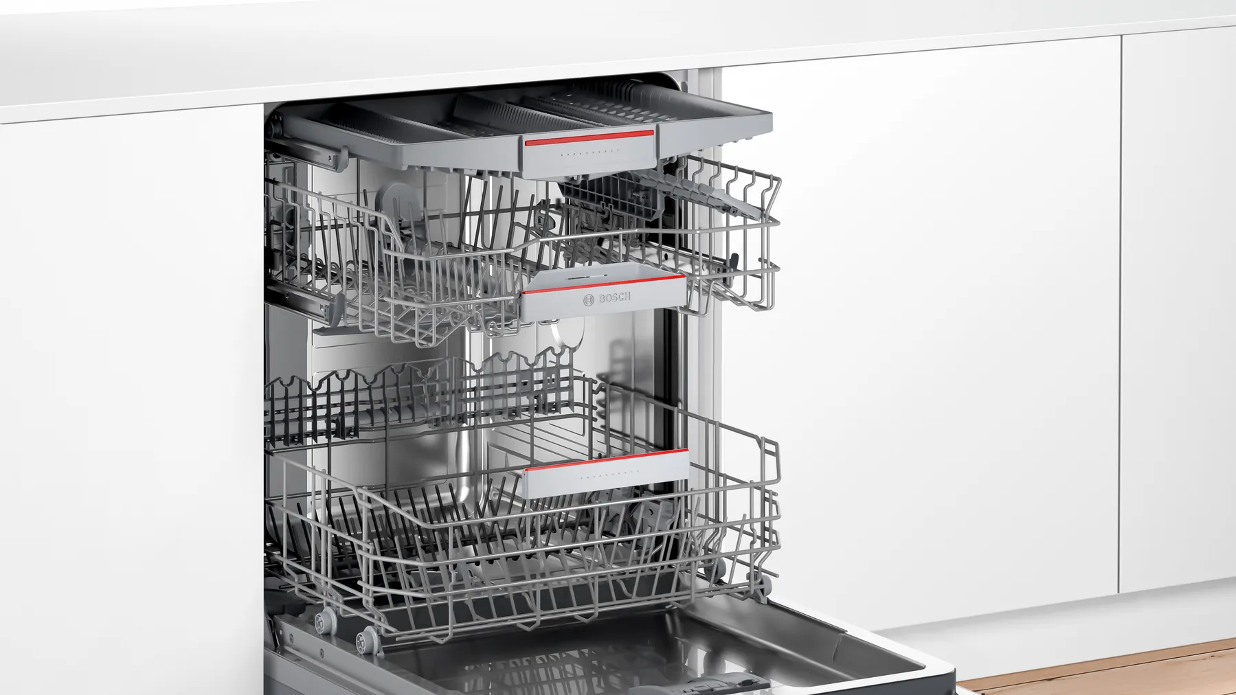 Series 4 Bosch R6QA39NKOS Máy rửa bát âm toàn phần 60 cm
