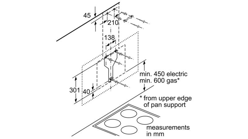 Máy Hút Mùi Bosch Mặt Kính Nghiêng HMH.DWK97JQ60B Series 6