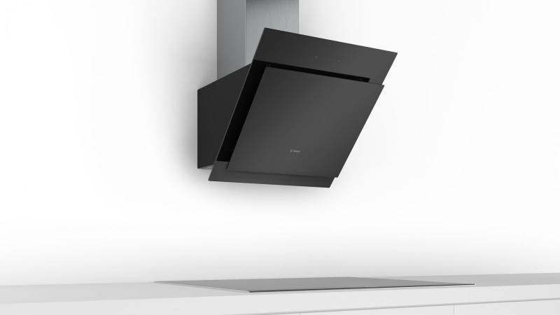 Máy Hút Mùi Mặt Kính Nghiêng Bosch HMH.DWK67CM60B Series 4