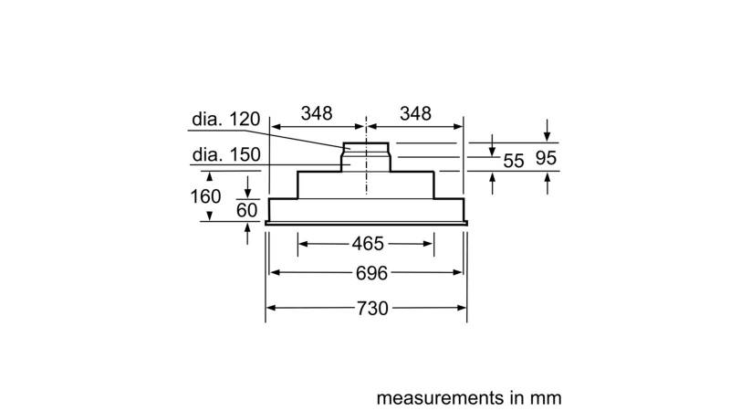 Máy Hút Mùi Âm Tủ Bosch HMH.DHL755BL Series 4