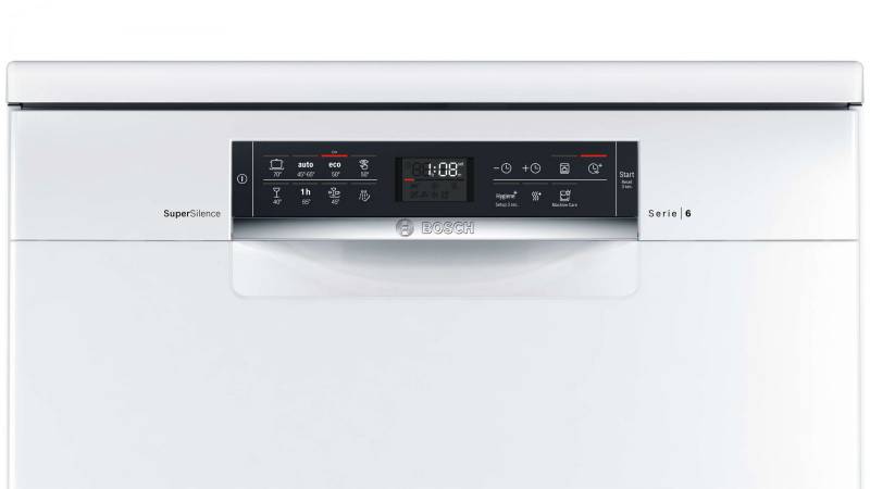 Máy Rửa Bát Độc Lập Bosch  - 60CM HMH.SMS68PW01E Series 6