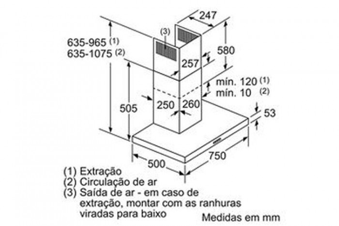 Máy hút mùi Bosch DWB77IM50