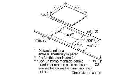 Bếp Từ Bosch 3 Vùng Nấu HMH.PID631BB1E Series 4