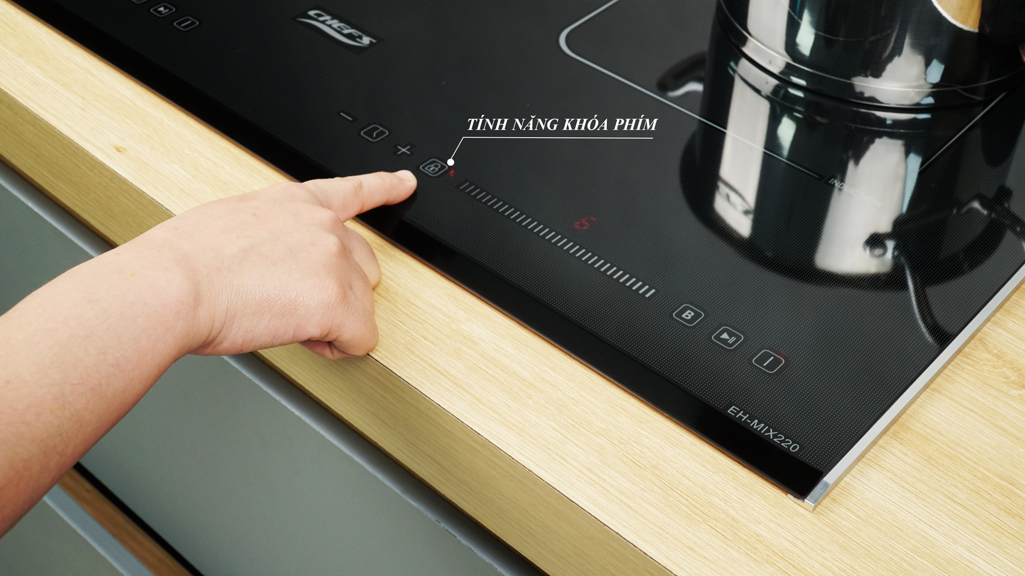 Chef's Bếp hỗn hợp EH-MIX220