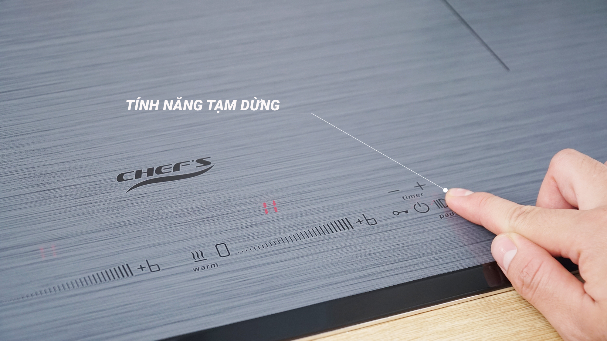 Chef's Bếp từ đôi EH-DIH888E