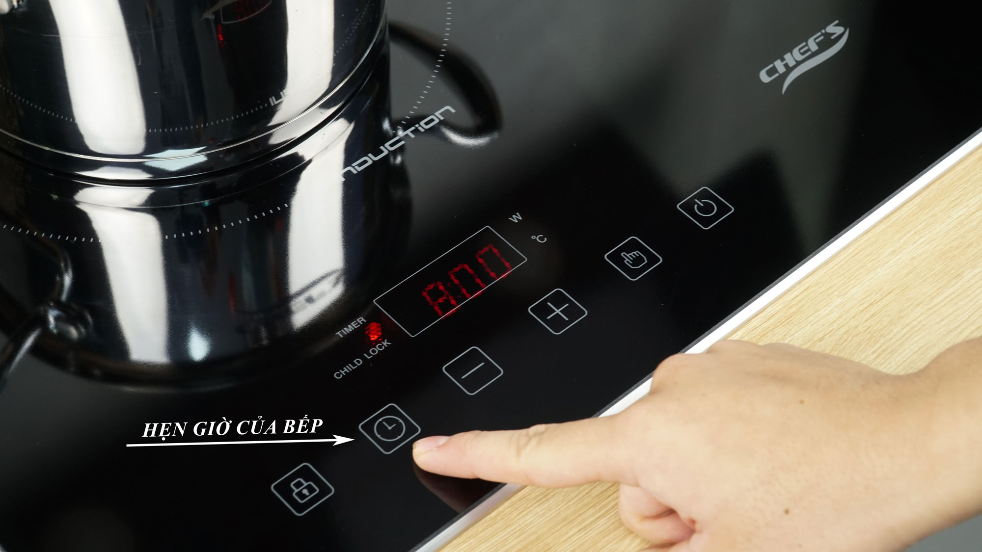 Chef's Bếp từ đôi EH-DIH321