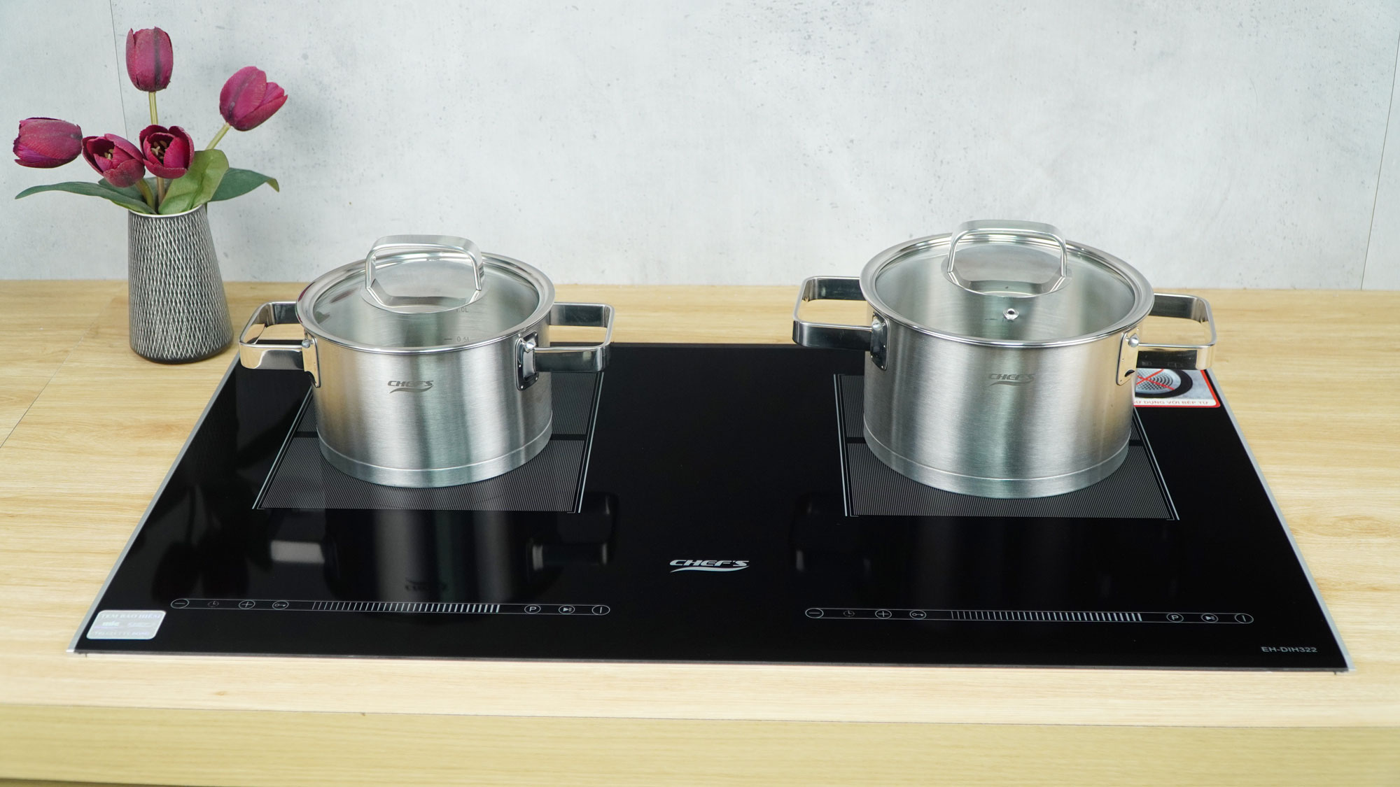 Chef's Bếp từ đôi EH-DIH322