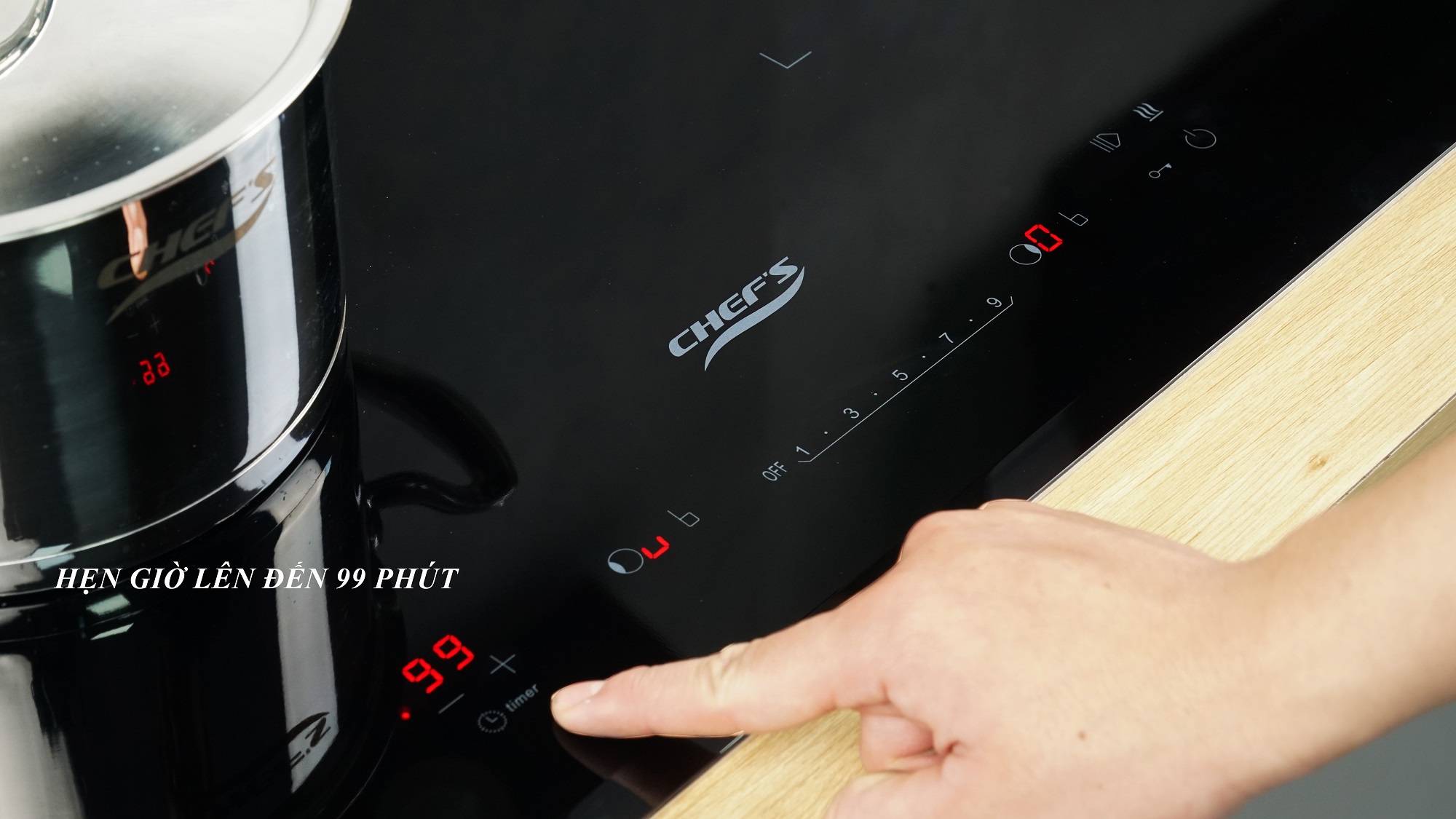 Chef's Bếp từ đôi EH-DIH866G