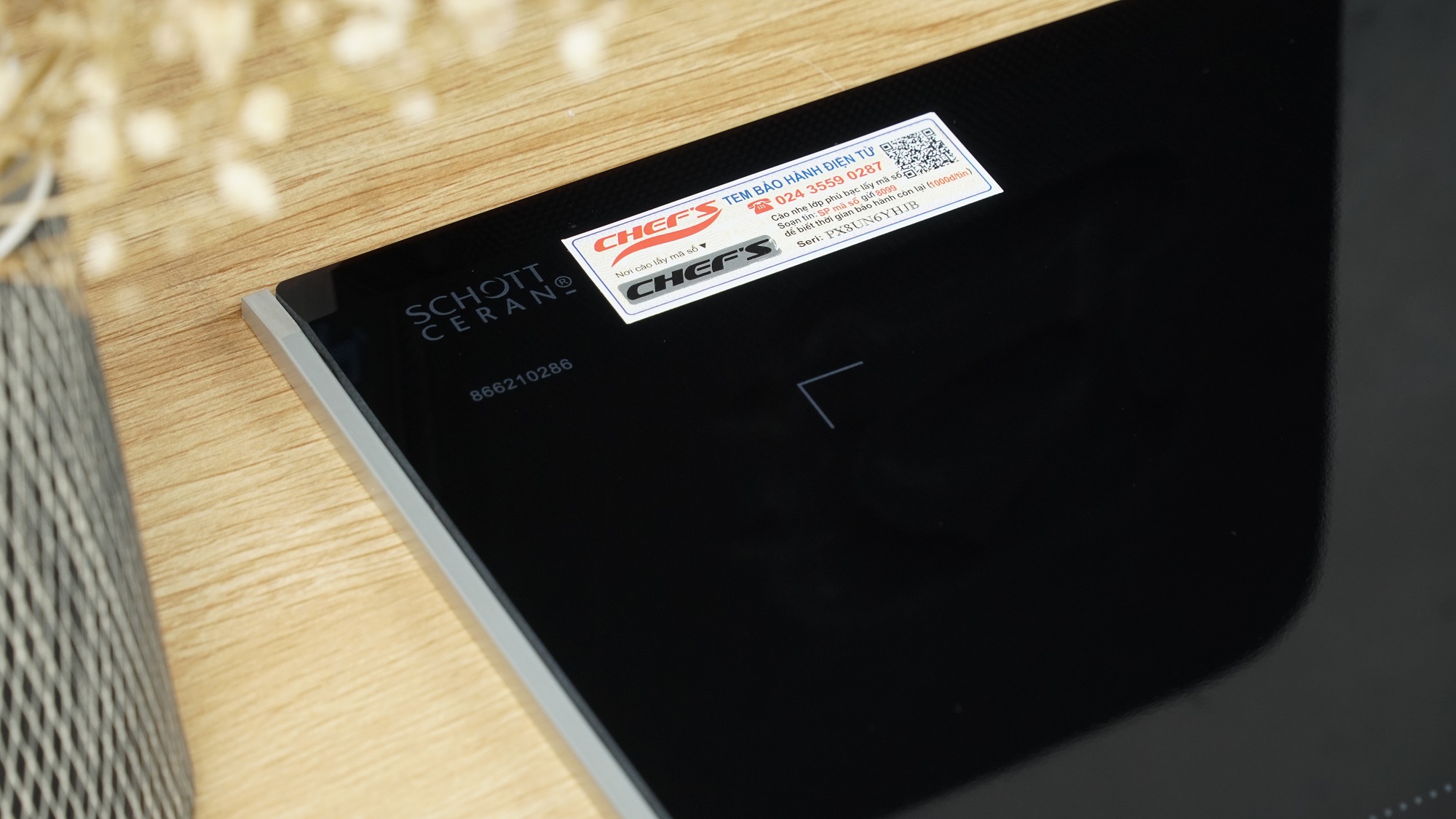 Chef's Bếp từ đôi EH-DIH866G