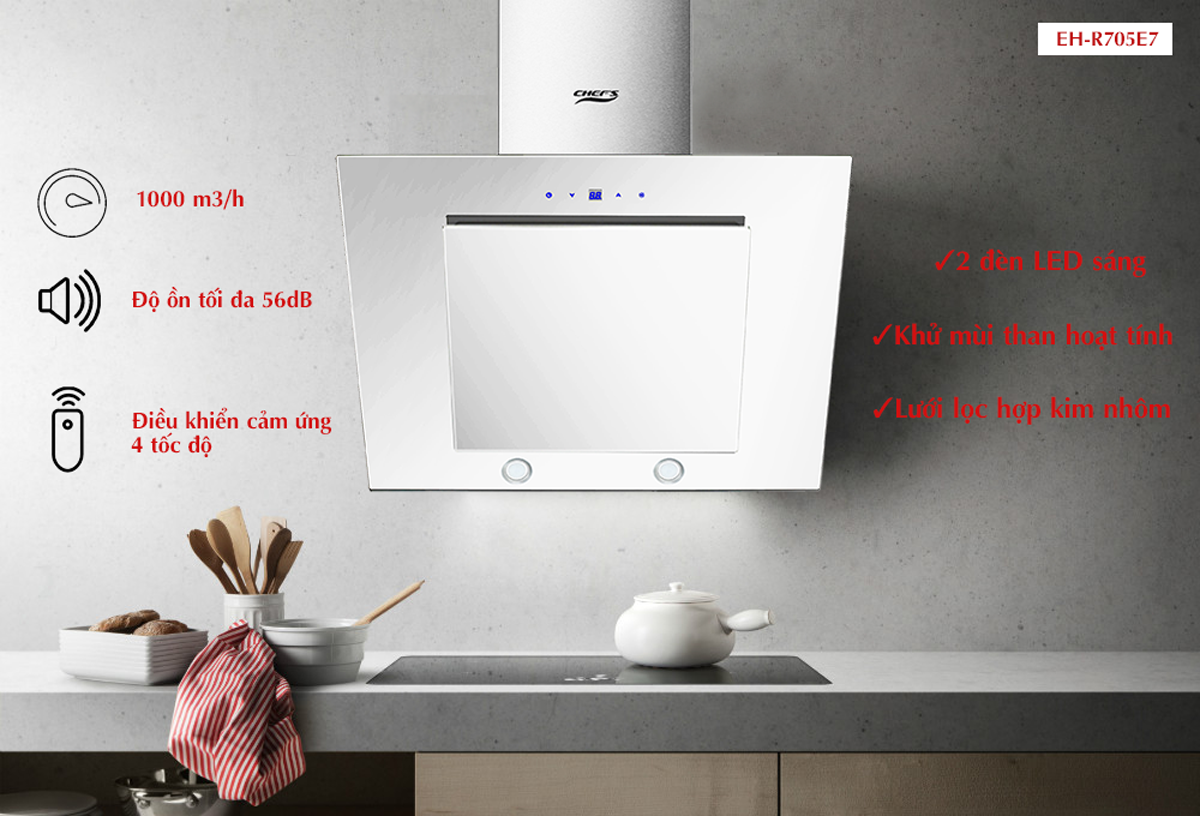 Chef's Máy hút mùi EH-R705E7