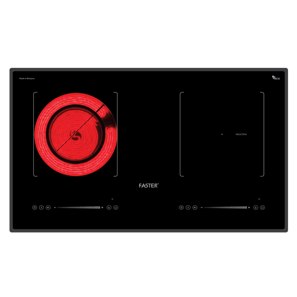 Bếp điện từ Made in Malaysia kết hợp hồng ngoại Faster FS712HI plus