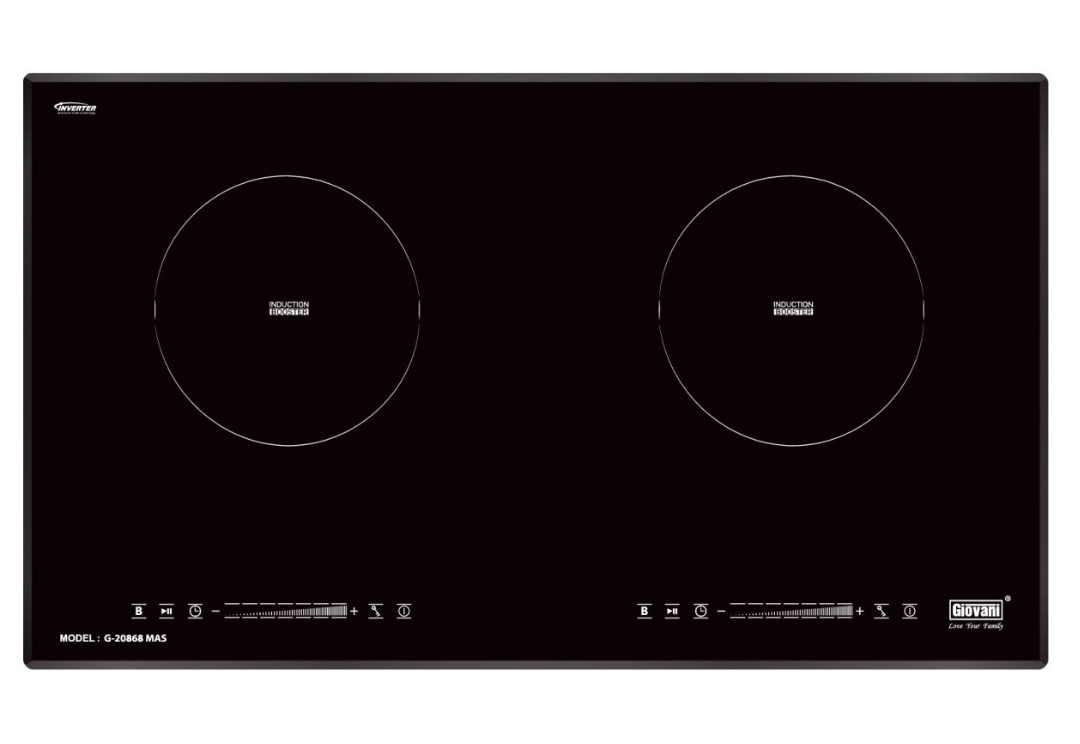 Bếp điện từ 2 vùng nấu Giovani G-20868 MAS