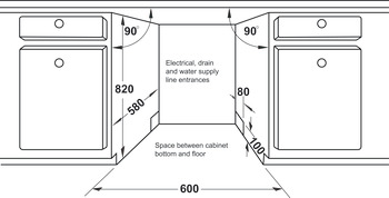 Máy rửa chén bán âm Hafele HDW-SI60AB