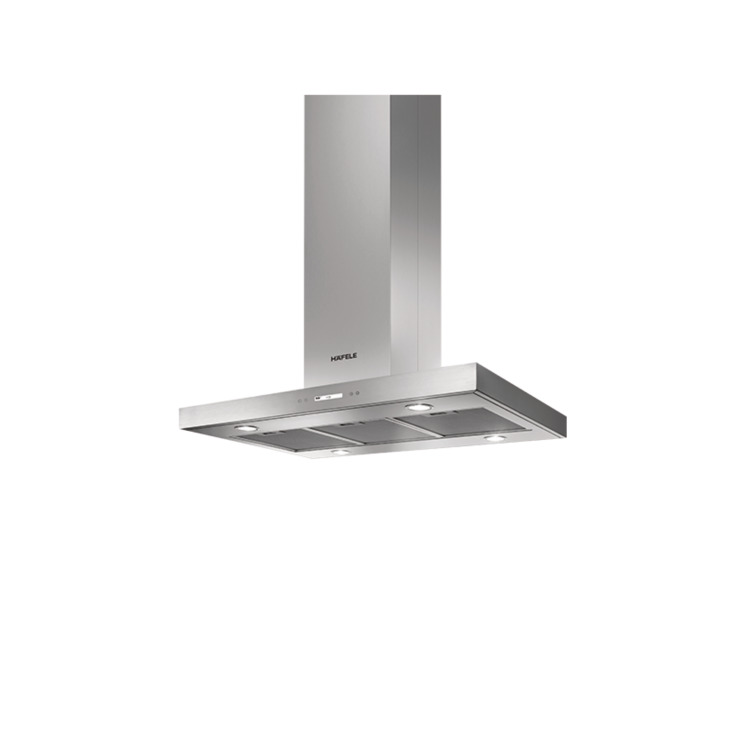 Máy hút mùi đảo Hafele , Thép không gỉ, điều khiển bằng nút nhấn, 90 cm HH-IS90A