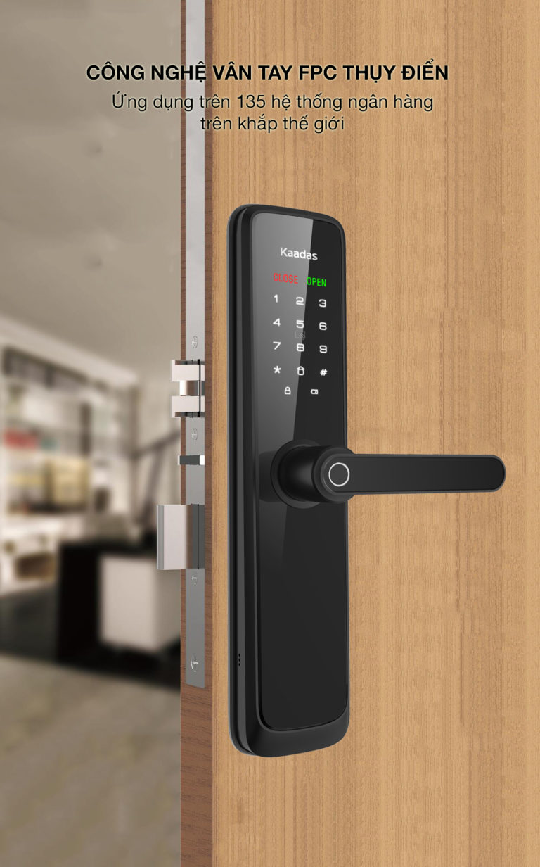 Khóa cửa vân tay tiên tiến Kaadas L7