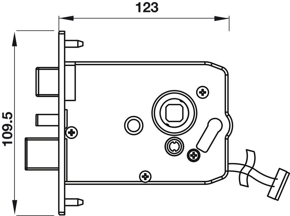 Khóa điện tử Hafele EL9000 - TCS