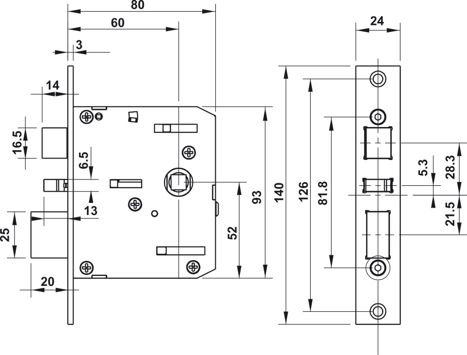 Khóa điện tử Hafele DL7100