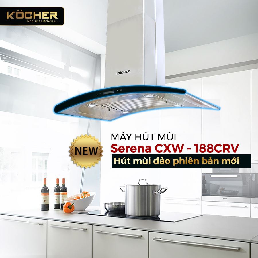 Kocher MÁY HÚT MÙI SERENA CXW - 188CRV