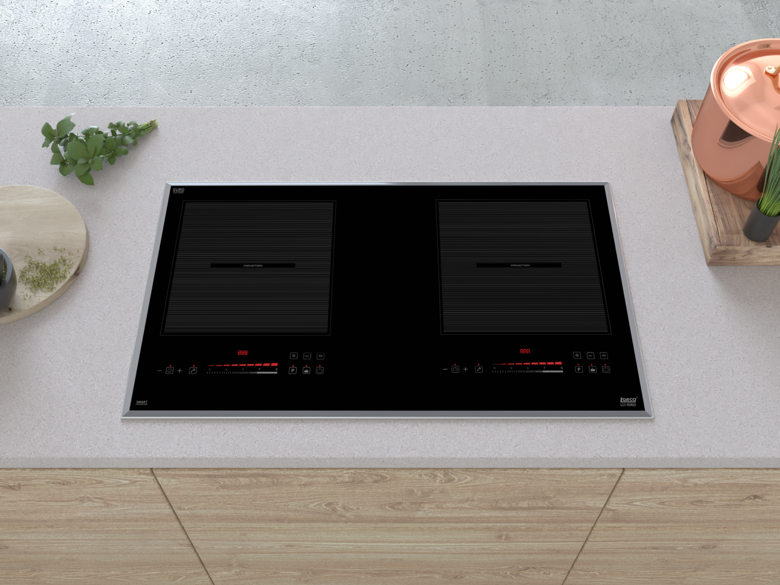 Bếp từ đôi Lorca LCI 806D-2022