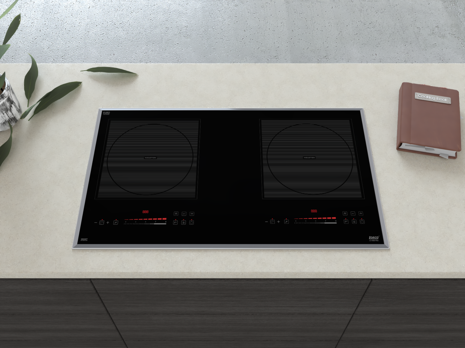 Bếp từ đôi Lorca LCI-806 Plus