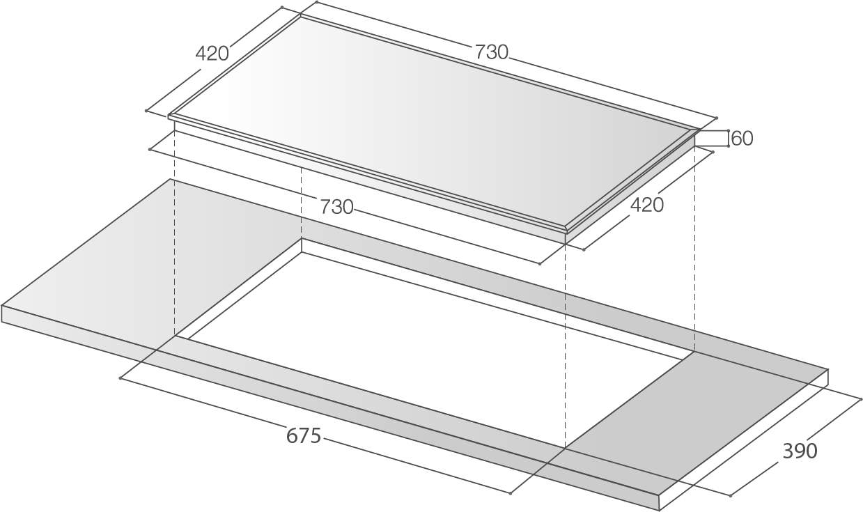 Bếp từ đôi Lorca TA-1009 PLUS