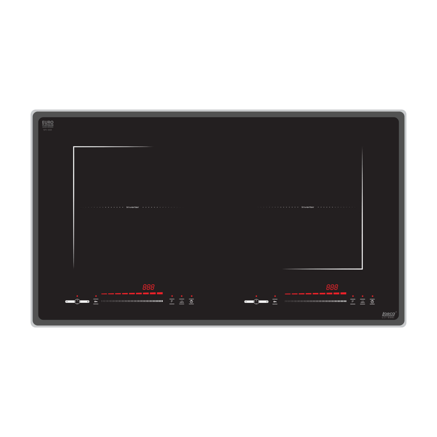 Bếp từ đôi Lorca LCI 888S