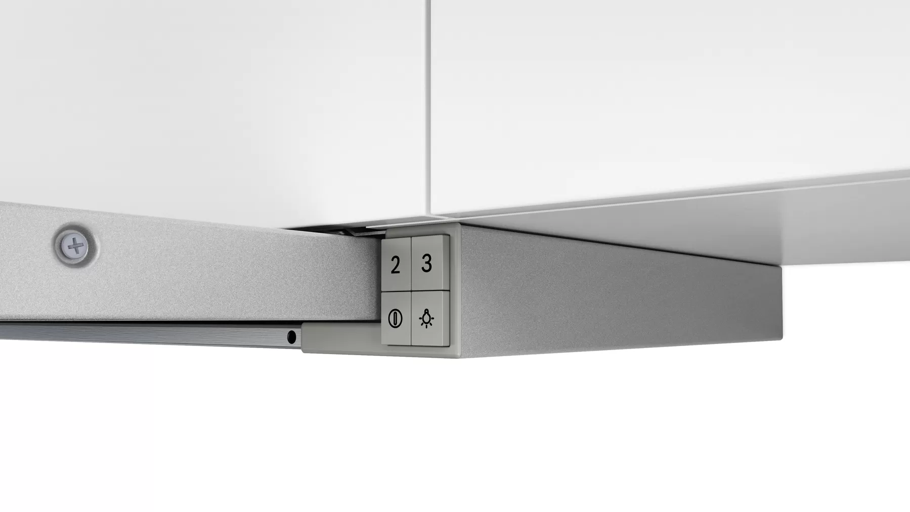 Series 4 Bosch 085BMKGIS9 Máy hút mùi âm tủ 60 cm Màu bạc