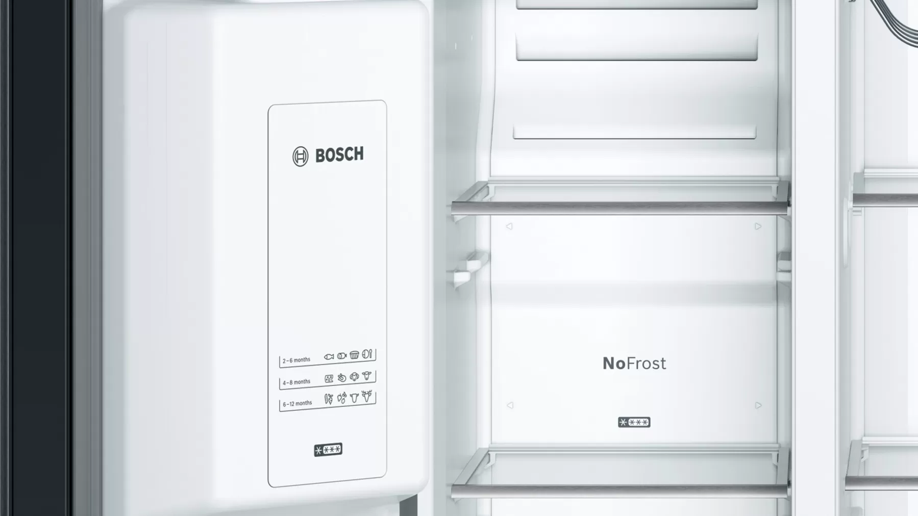 Tủ lạnh side by side Series 8 175.6 x 91.2 cm Màu đen