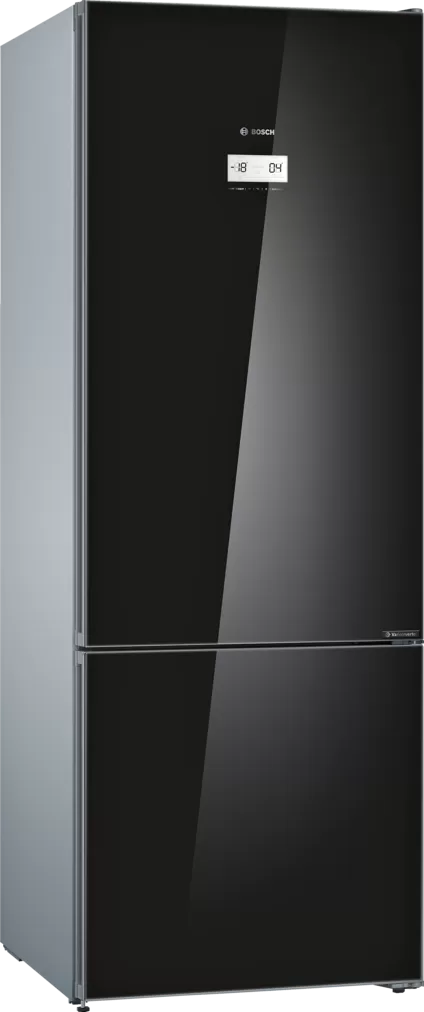 Tủ lạnh ngăn có ngăn đá dưới, cửa kính 193 x 70 cm Màu đen