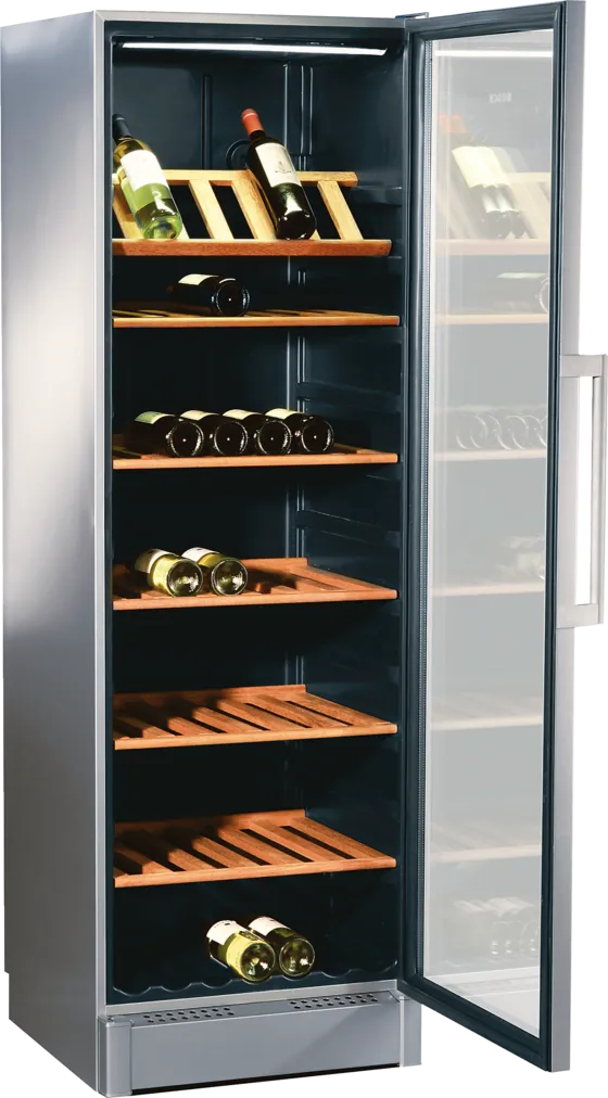 Wine cooler with glass door 186 x 59.5 cm