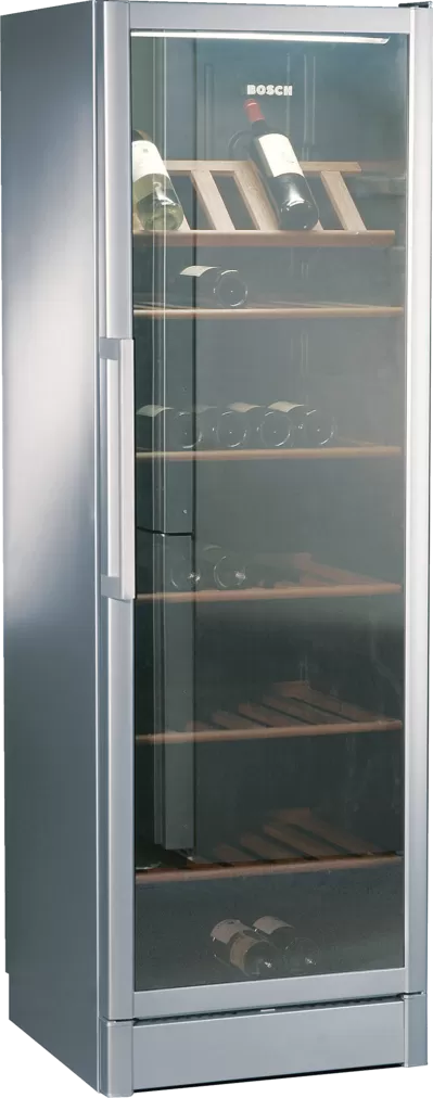 Wine cooler with glass door 186 x 59.5 cm