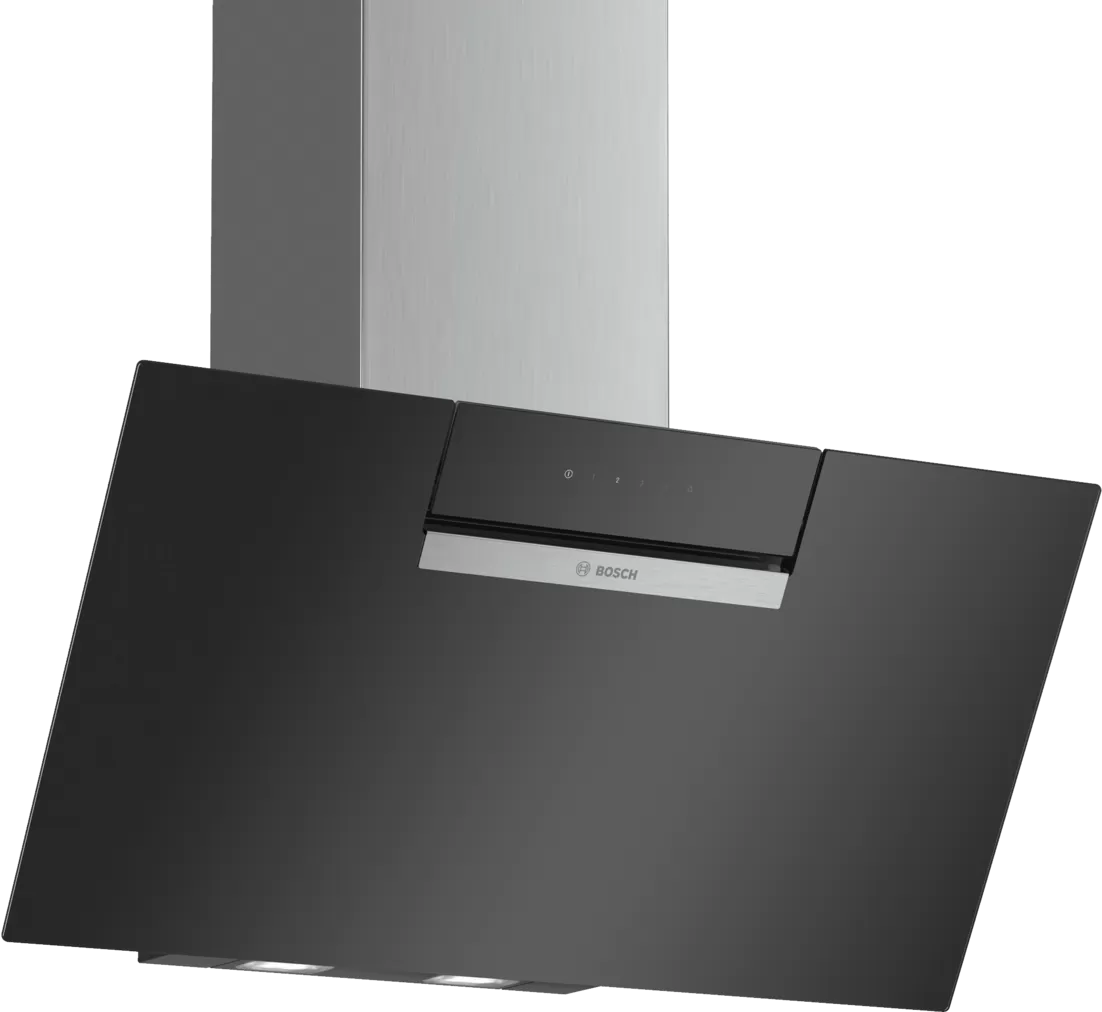 Bosch Series 2 AJFEL64GQ7 Máy hút mùi áp tường 80 cm Màu đen