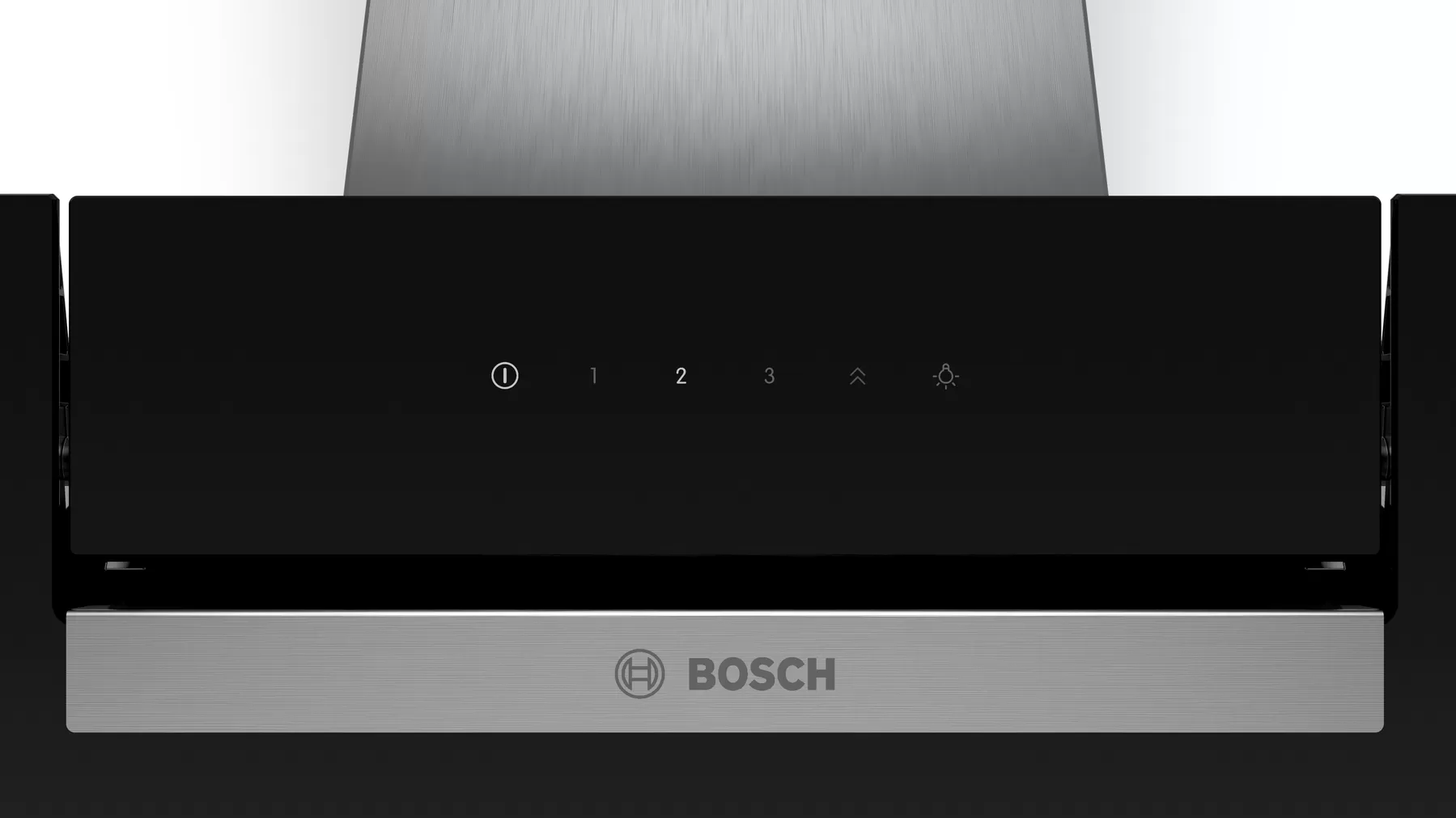 Bosch Series 2 AJFEL64GQ7 Máy hút mùi áp tường 80 cm Màu đen