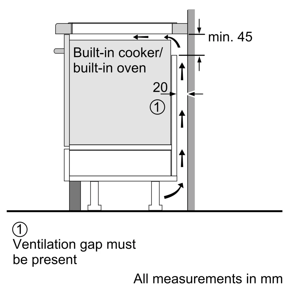 Series 6 Bosch Bếp từ 70 cm Màu đen, surface mount with frame