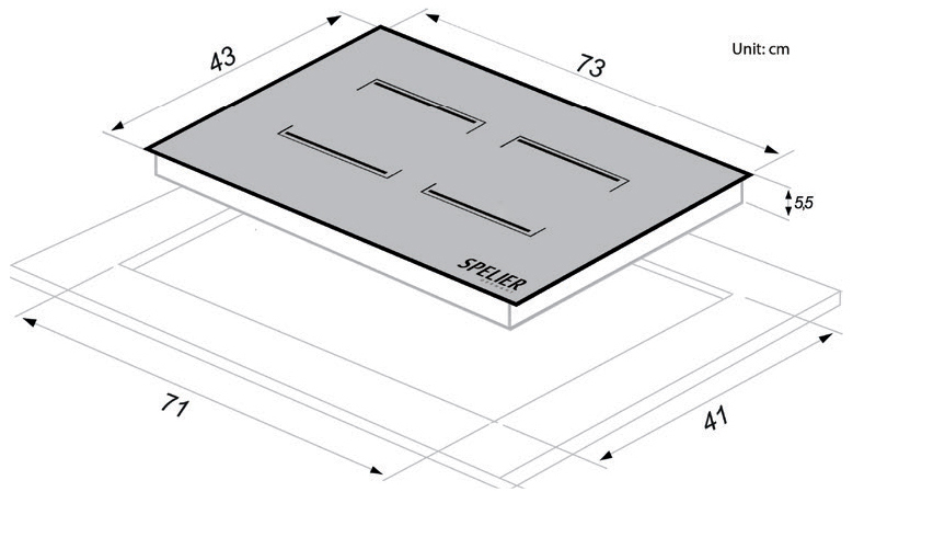 BẾP TỪ ĐÔI Spelier SPM 960I PLUS