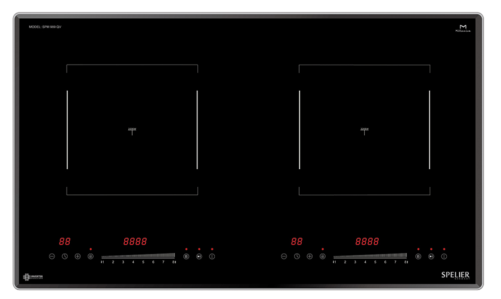 BẾP TỪ ĐÔI Spelier SPM-989QV