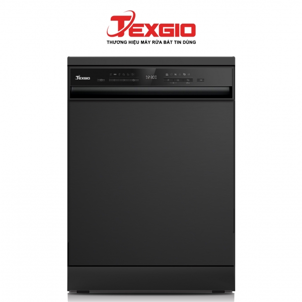 Texgio Dishwasher TGD8615BE - 15 Bộ Tự Động Mở Cửa