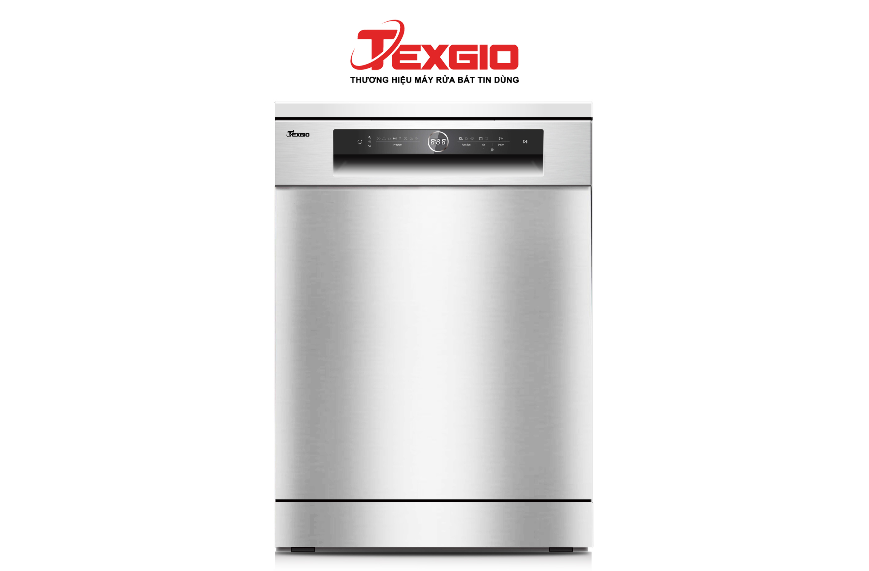 Texgio Dishwasher TGF3815S - 15 Bộ Tự Động Mở Cửa