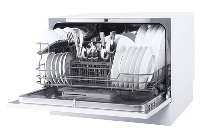 Texgio Dishwasher TG-DT2022A - Mini 6 Bộ Sấy Nhiệt Dư