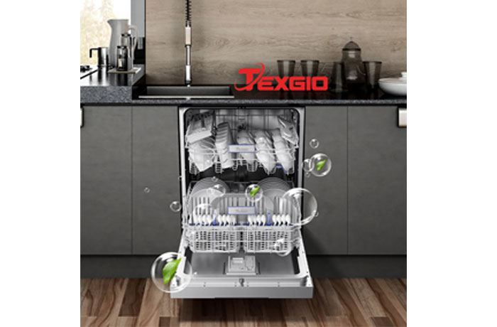 Texgio Dishwasher TG20H775G - 13 Bộ Rửa Siêu Tốc Turbo Speed